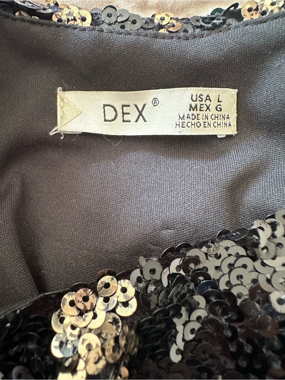Black Velvet Sequin Mini Dress Art Deco Geometric Gold Black Mobwife Glam Chic - Picture 7 of 10